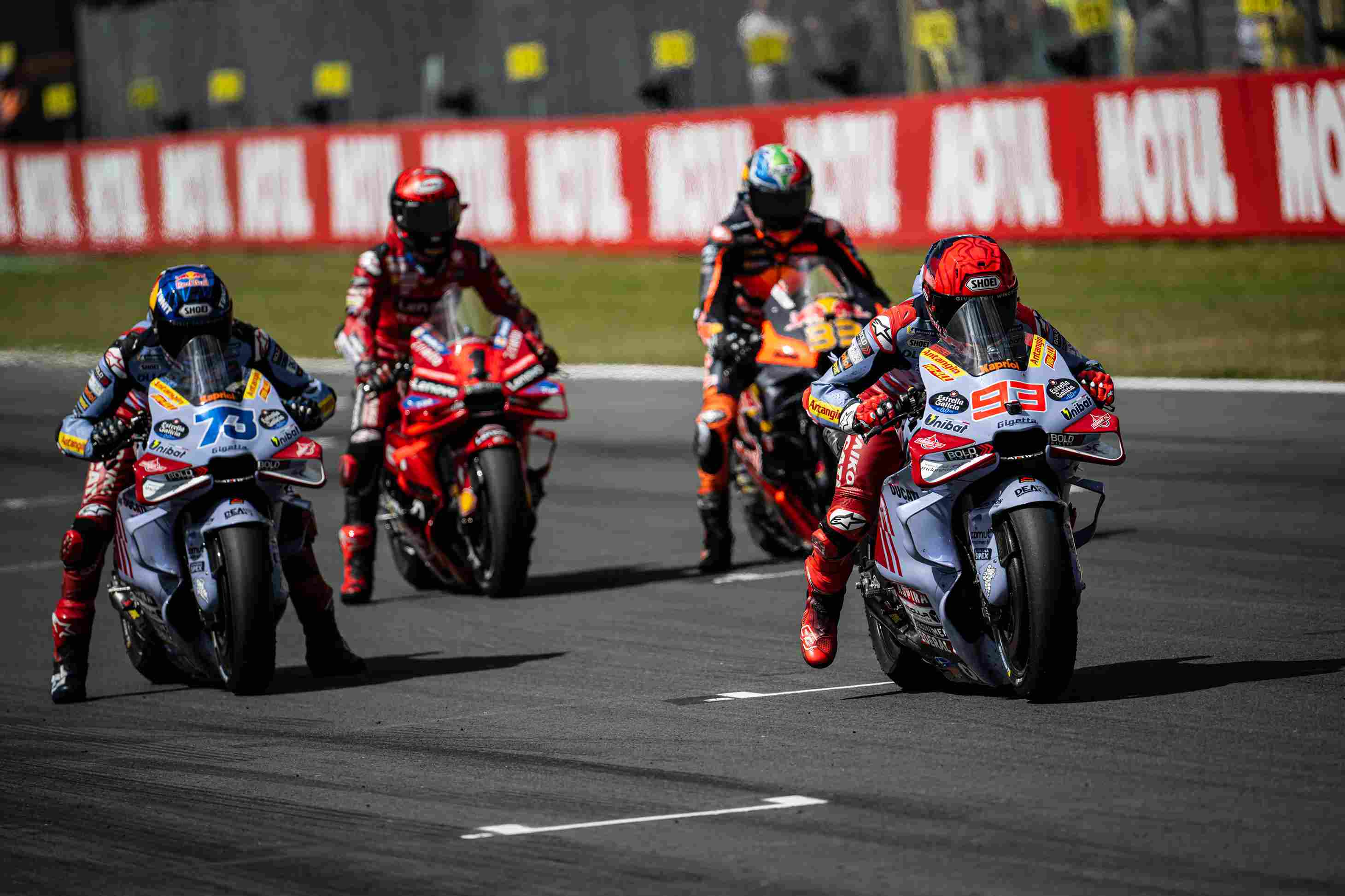Bold Riders Gresini Racing MotoGP Race 08 - Assen